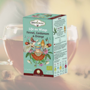 Tisane Ayurvédique Life on Wings — Élément Air · Bio · Shoti Maa